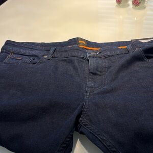 Boss Navy Denim Pants